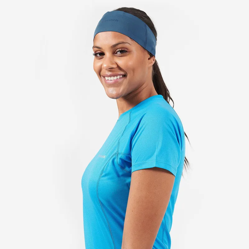 Montane Via Stretch Headband Orion Blue-3