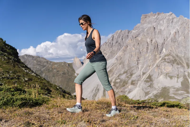 Montane Womens Tucana Lite Capri Pants Eucalyptus-3