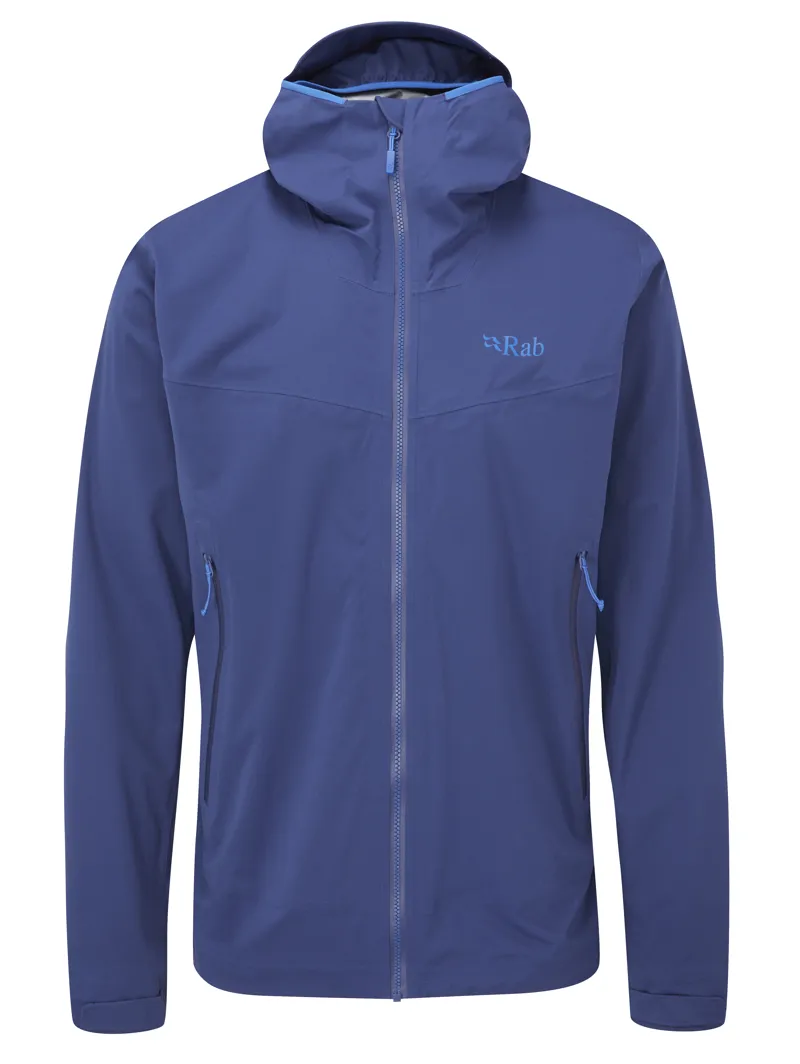 Rab Mens Kinetic 2.0 Jacket Nightfall Blue