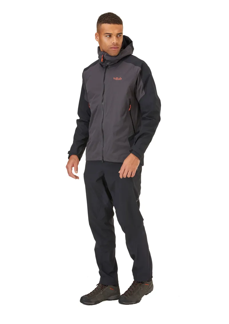 Rab Mens Kinetic Alpine 2.0 Jacket Anthracite-1