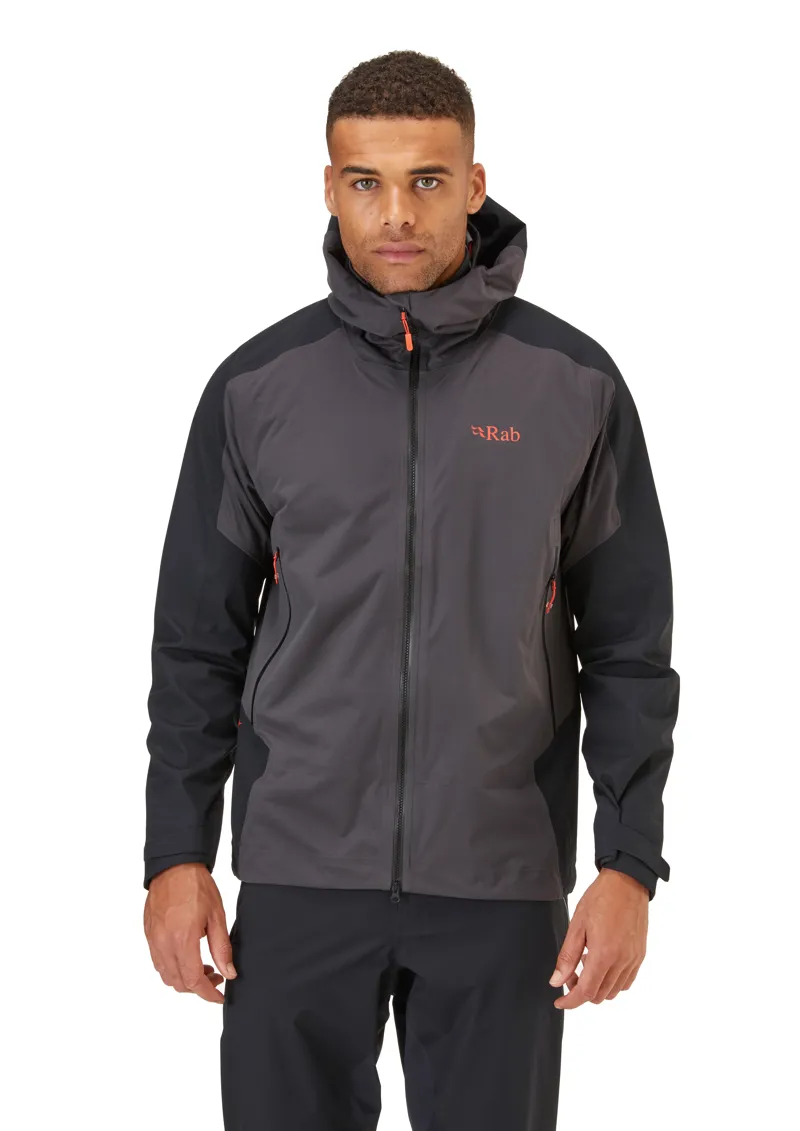 Rab Mens Kinetic Alpine 2.0 Jacket Anthracite-2