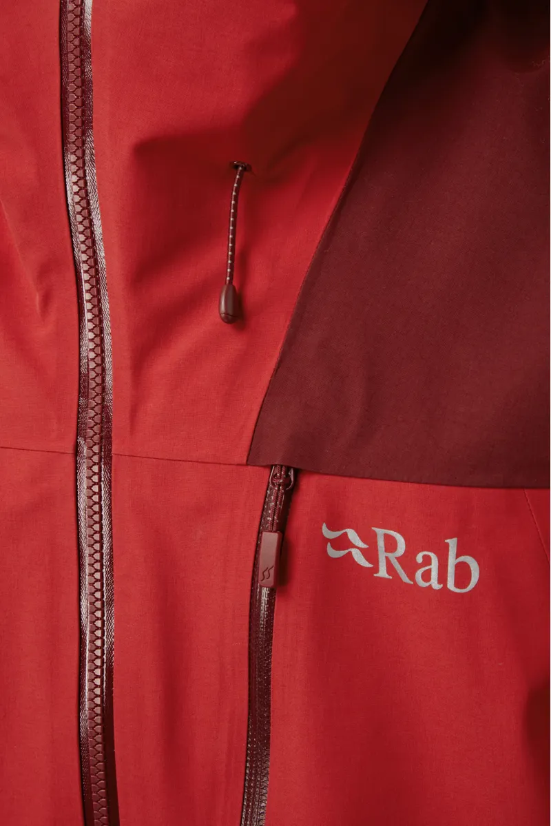 Rab Mens Ladakh GTX Jacket Oxblood Red-2