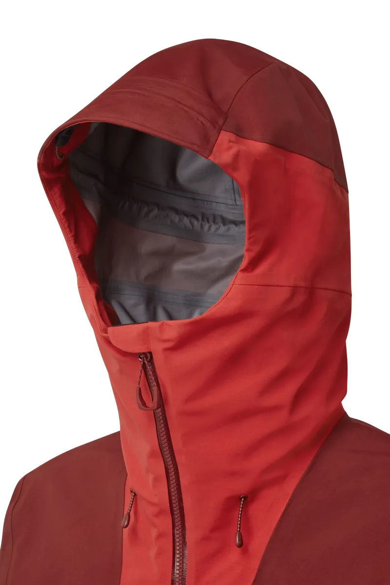 Rab Mens Ladakh GTX Jacket Oxblood Red-4