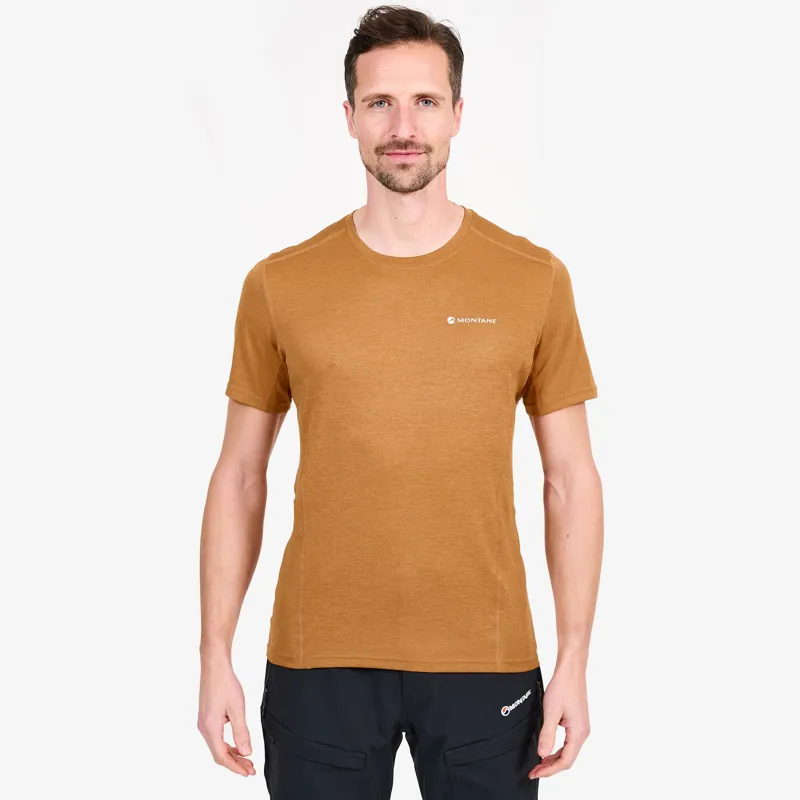 Montane Mens Dart Short Sleeve T-Shirt Inca Gold-2