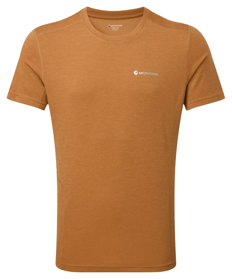 Montane Mens Dart Short Sleeve T-Shirt Inca Gold