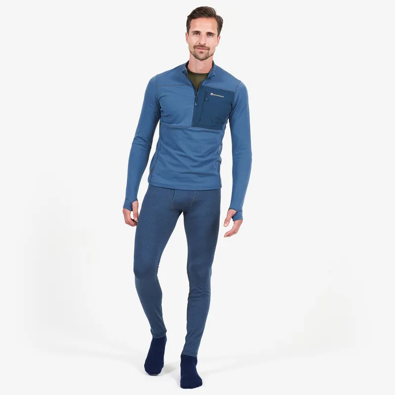 Montane Men's Dart Thermo Long Johns Black-3