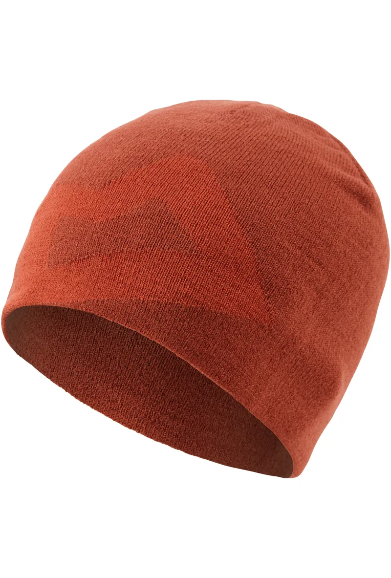 Mountain Equipment Branded Knitted Beanie Red Ochre/Red Rock
