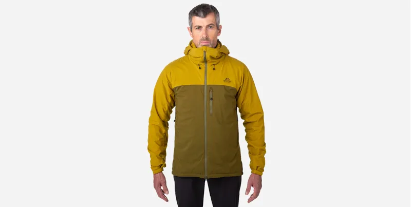 Mountain Equipment Mens Kinesis Jacket Fir Green/Acid-2