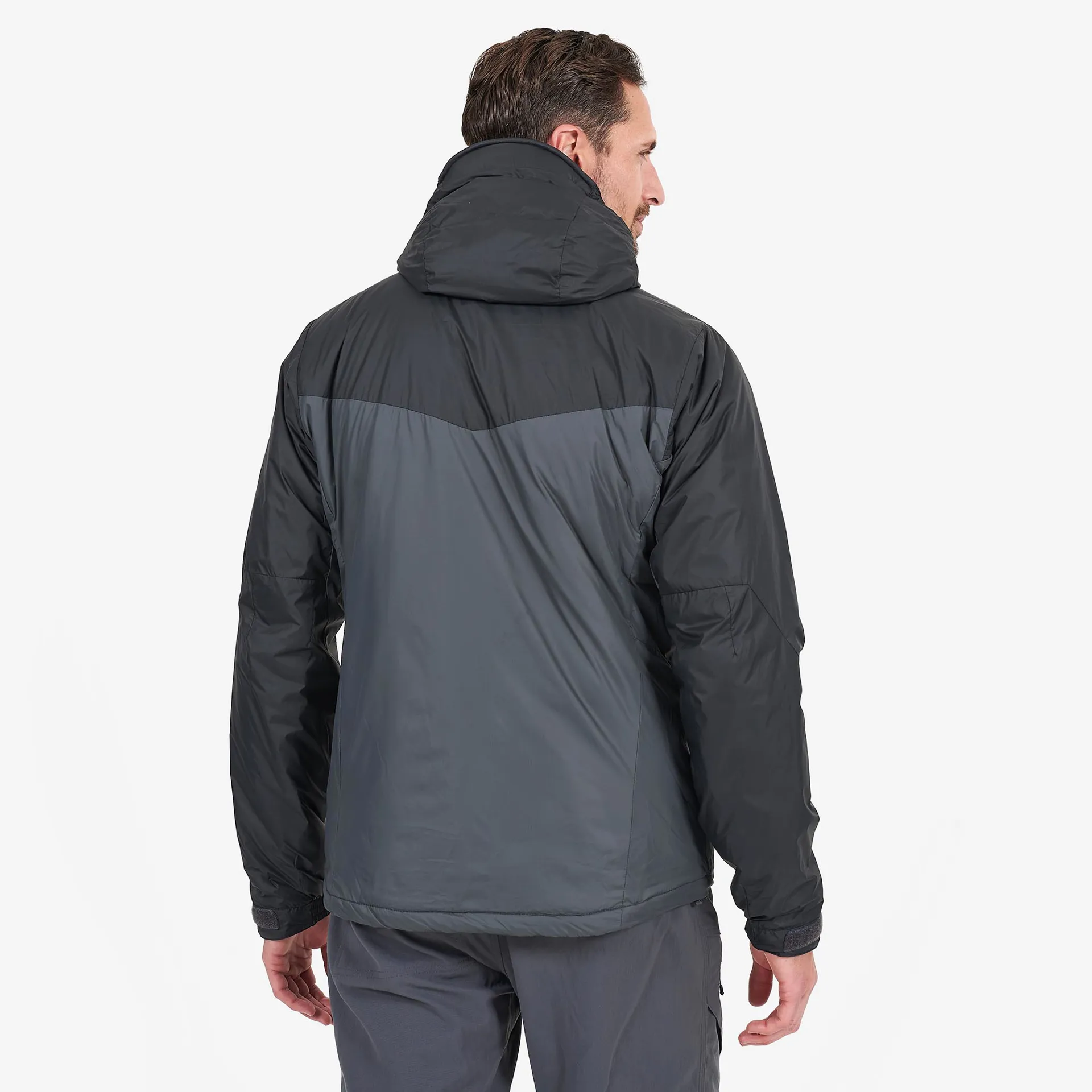 Montane Flux Jacket Black Montane Mens Flux Jacket Shadow