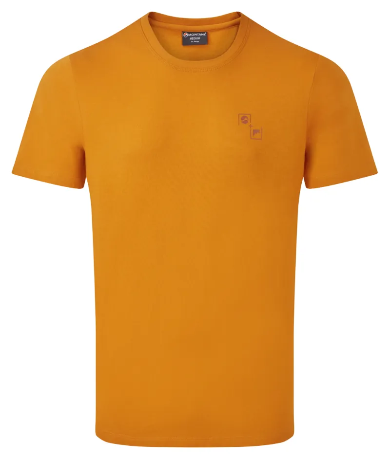 Montane Mens Montane + BMC T-Shirt Inca Gold