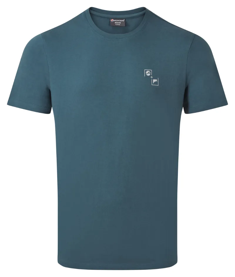 Montane Mens Montane + BMC T-Shirt Orion Blue