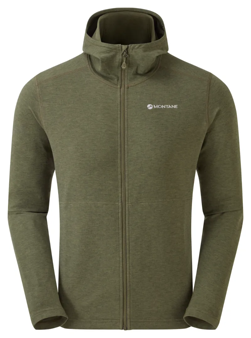Montane Mens Spinon Hoodie Kelp Green