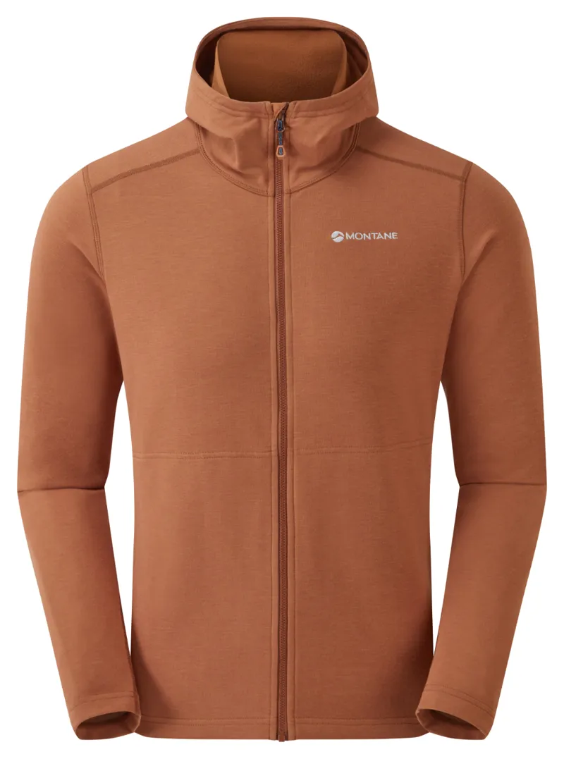 Montane Mens Spinon Hoodie Oxide Orange