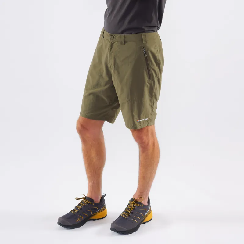 Montane Mens Terra Shorts Kelp Green-3