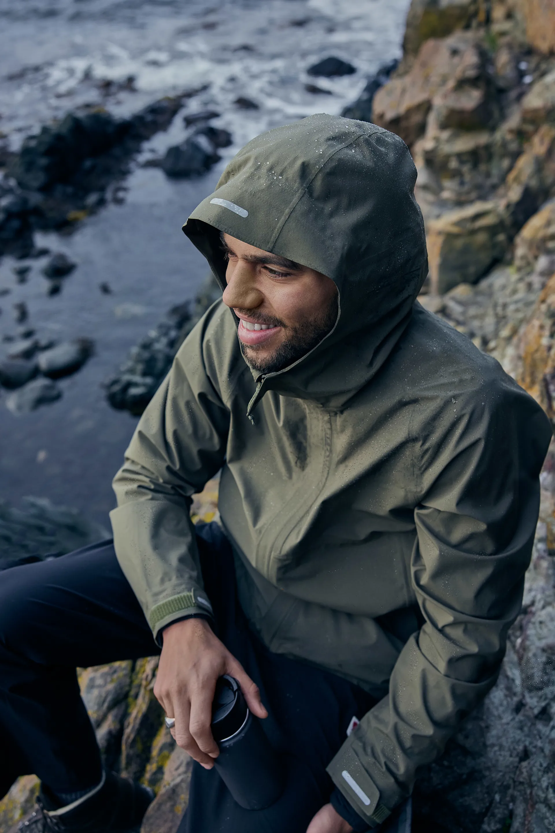 Fjallraven Mens HC Hydratic Trail Jacket Black