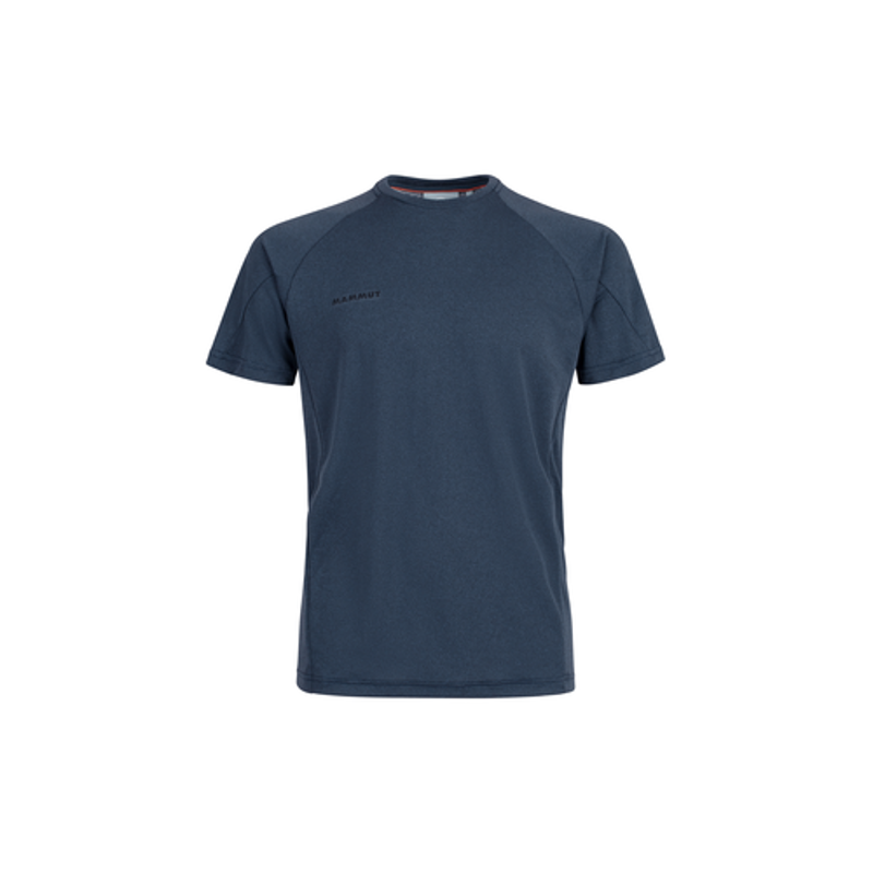 Mammut Mens Aegility T-Shirt Marine Melange/White