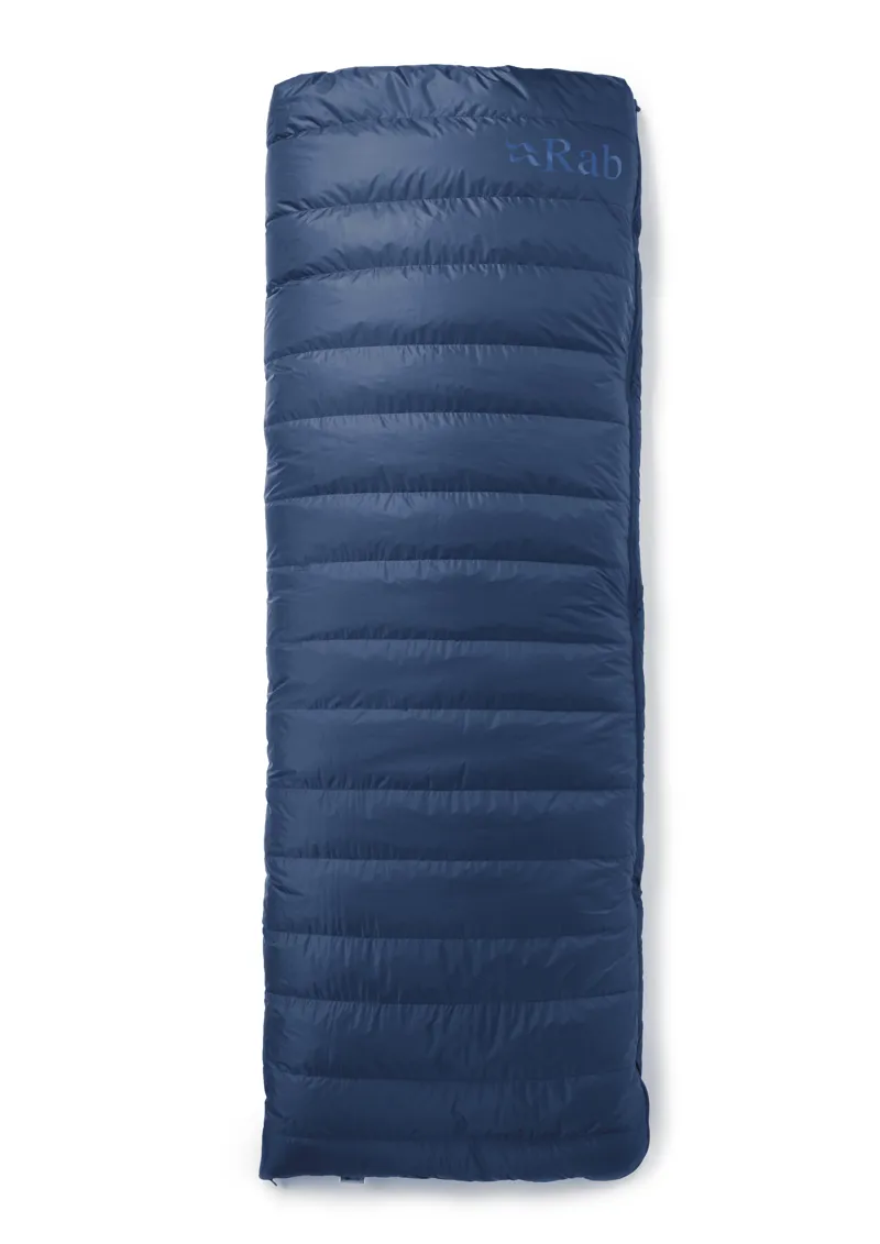 Rab Outpost 500 Sleeping Bag Ink - Regular - Right Zip