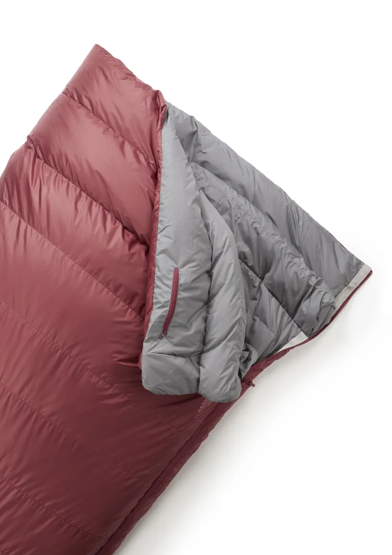 Rab Outpost 700 Sleeping Bag Oxblood Red - Regular - Left Zip-1