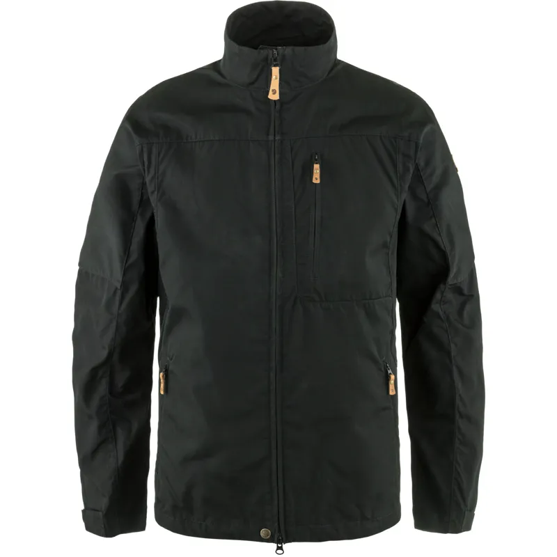 Fjallraven Mens Ovik Stencollar Jacket Black