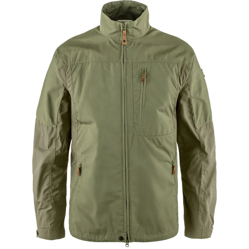 Fjallraven Mens Ovik Stencollar Jacket Green/Light Olive
