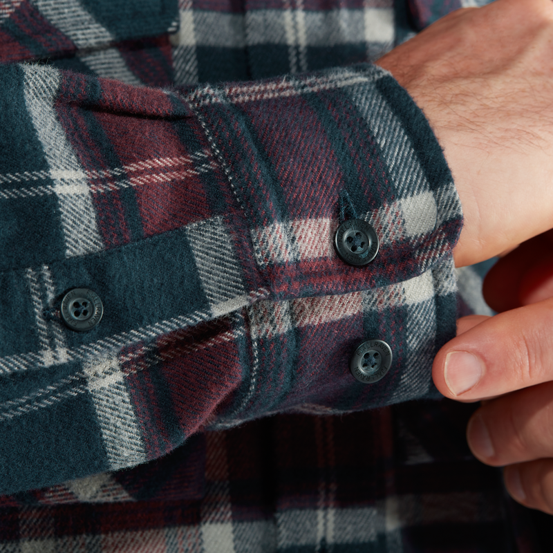 Fjallraven Mens Ovik Twill Shirt Deep Forest-8