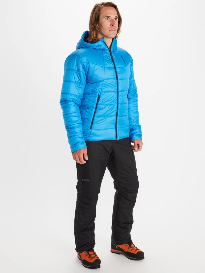 Marmot Mens WarmCube Featherless Hoody Black-1