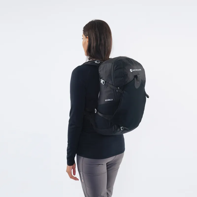 Montane Womens Azote 24 Black/Cloudburst Grey-10