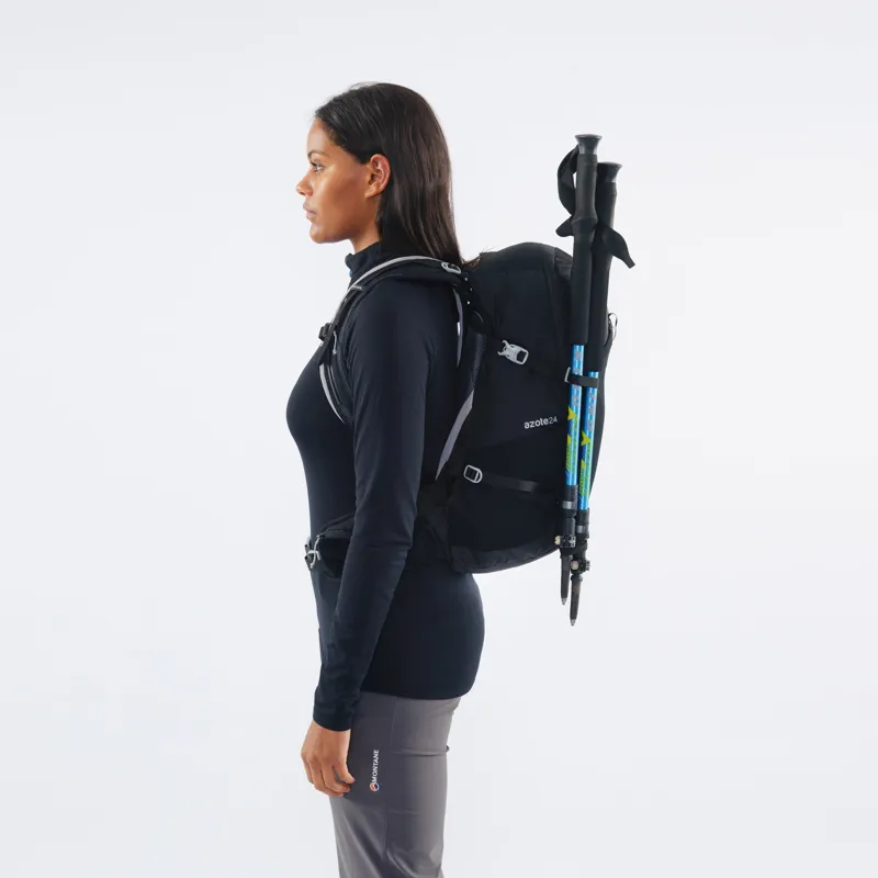 Montane Womens Azote 24 Black/Cloudburst Grey-5