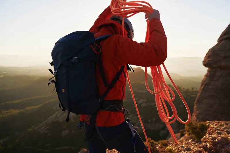 Fjallraven Womens Bergtagen Stretch Trousers Mountain Blue-10