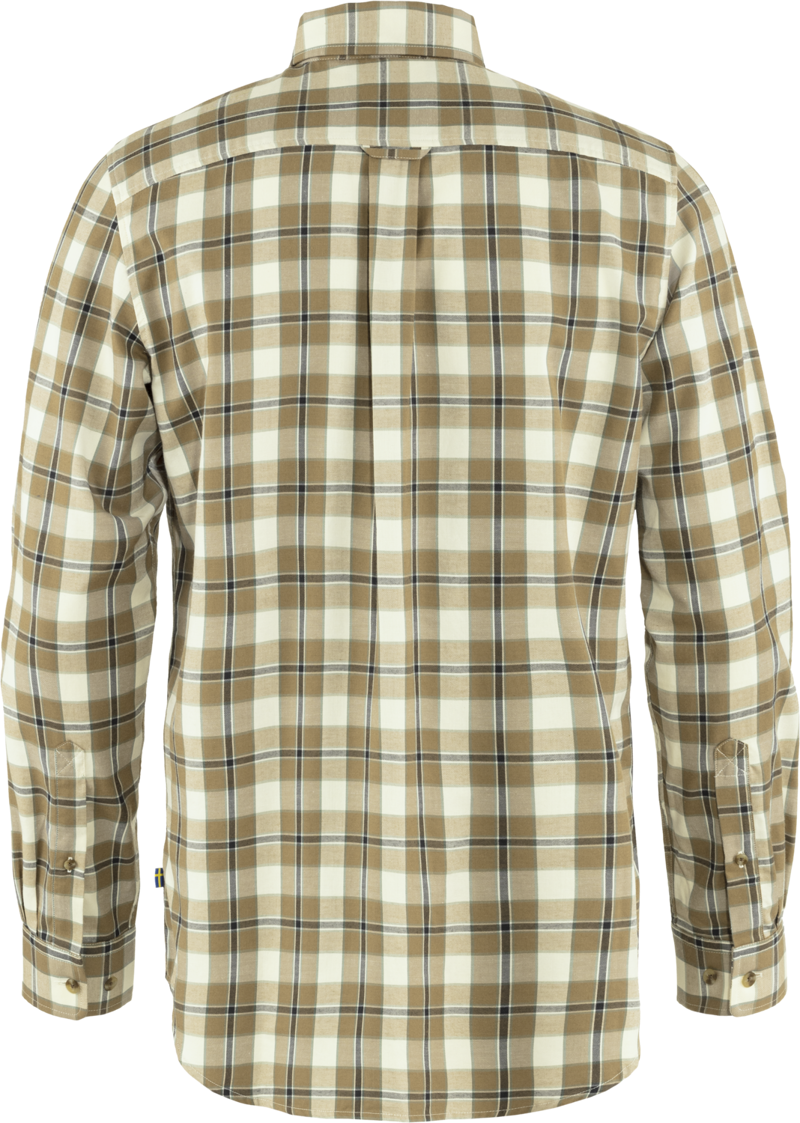 Fjallraven Mens Singi Flannel Shirt LS Buckwheat Brown-1