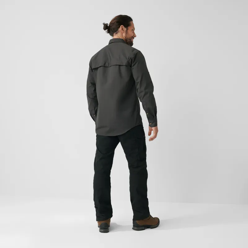 Fjallraven Mens Singi Trekking Shirt LS Laurel Green-3