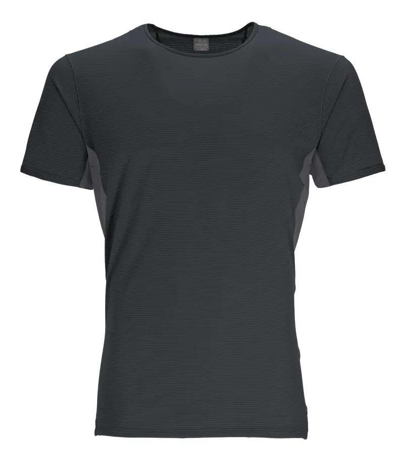 Rab Mens Sonic Ultra SS Tee Beluga/Graphene