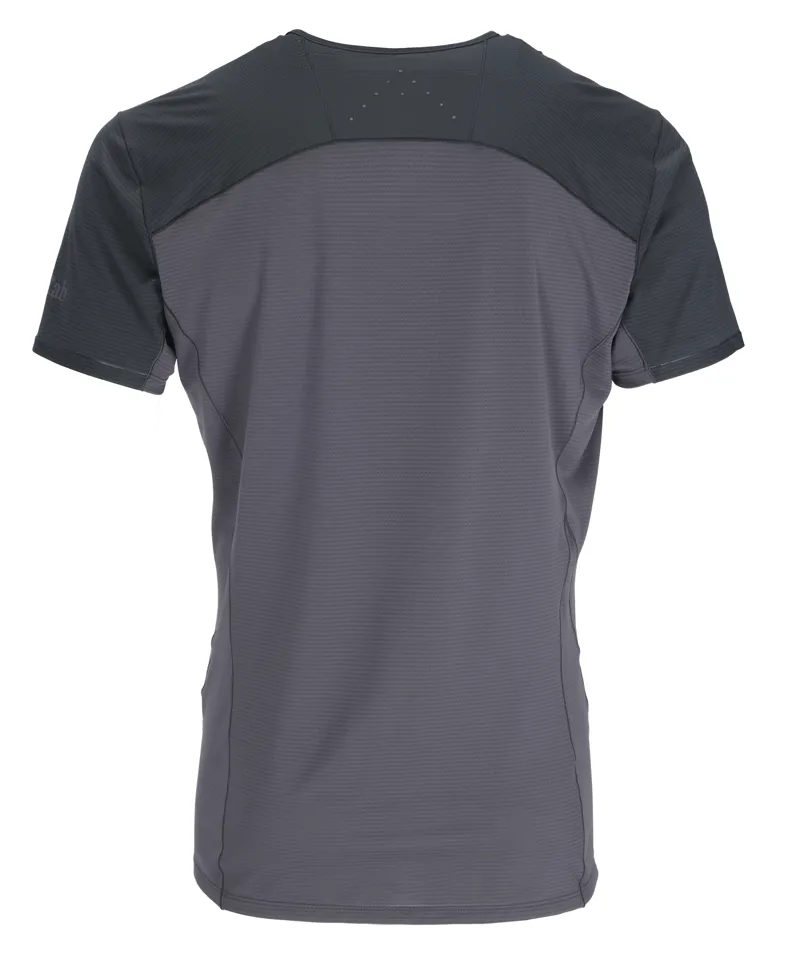 Rab Mens Sonic Ultra SS Tee Beluga/Graphene-1