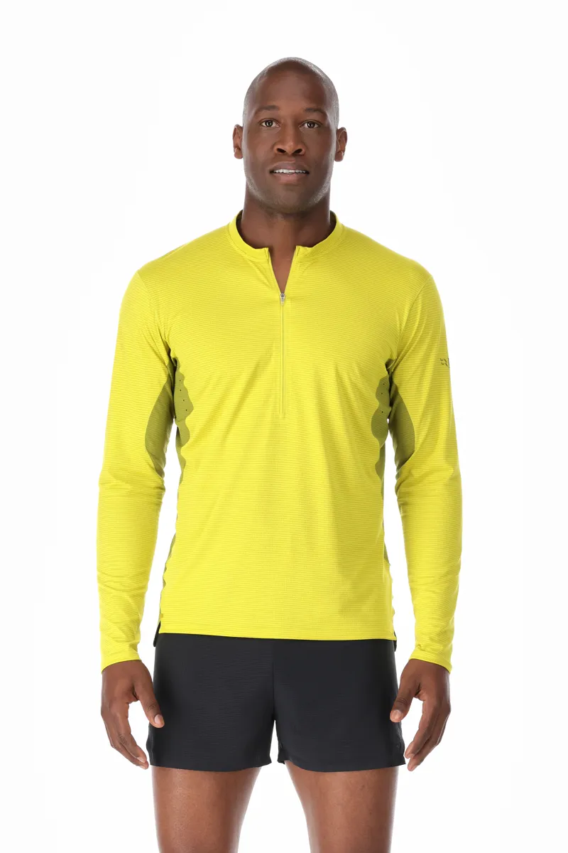 Rab Mens Sonic Ultra Zip Zest Yellow/Aspen Green-2