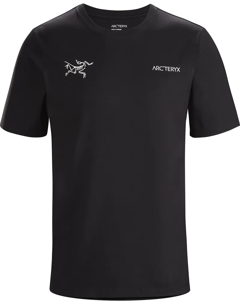 【希少XXL】arc'teryx Split SS T-Shirt Men's Arcteryx Mens Split SS T-Shirt Black