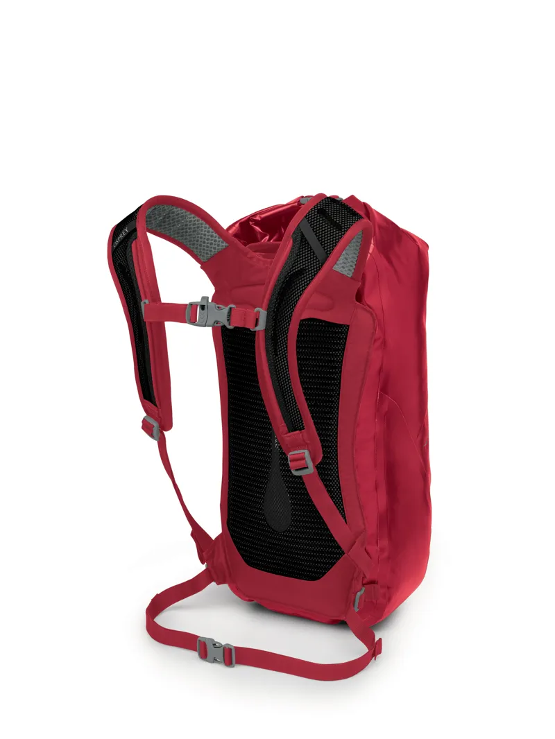 Osprey Transporter Roll Top WP 25 Poinsettia Red-2