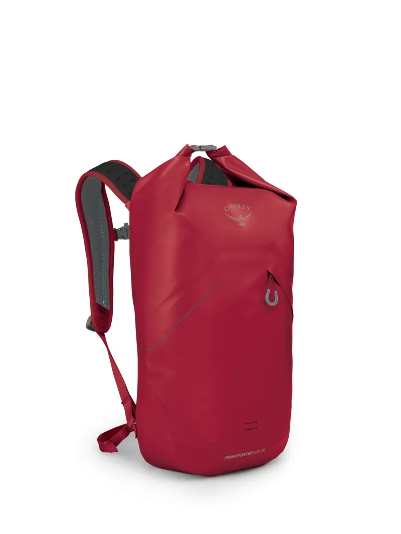 Osprey Transporter Roll Top WP 25 Poinsettia Red