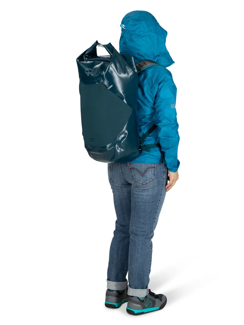 Osprey Transporter Roll Top WP 30 Jungle Blue-11