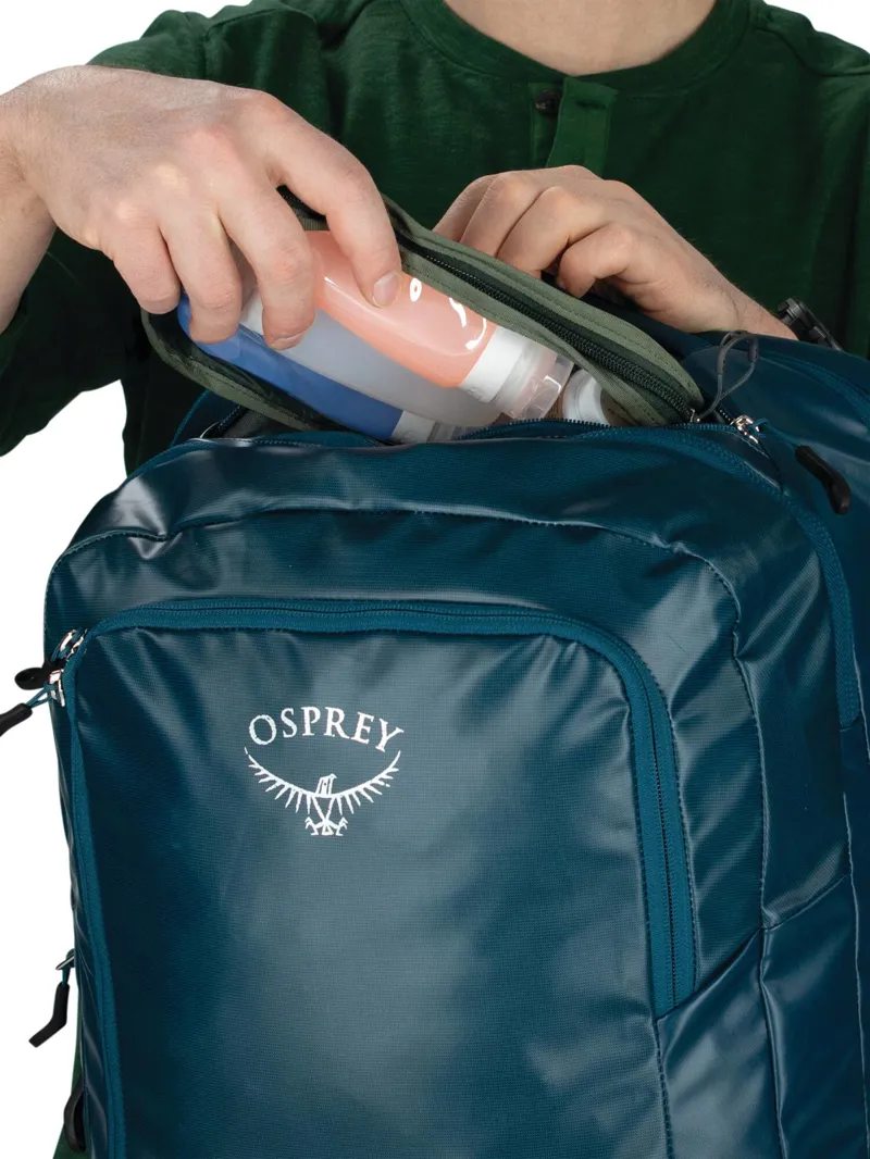 Osprey Transporter Carry-On Bag Venturi Blue-6