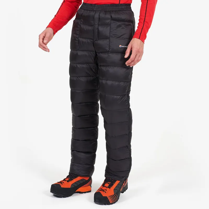 Montane Unisex Featherlite Down Pant Black-1