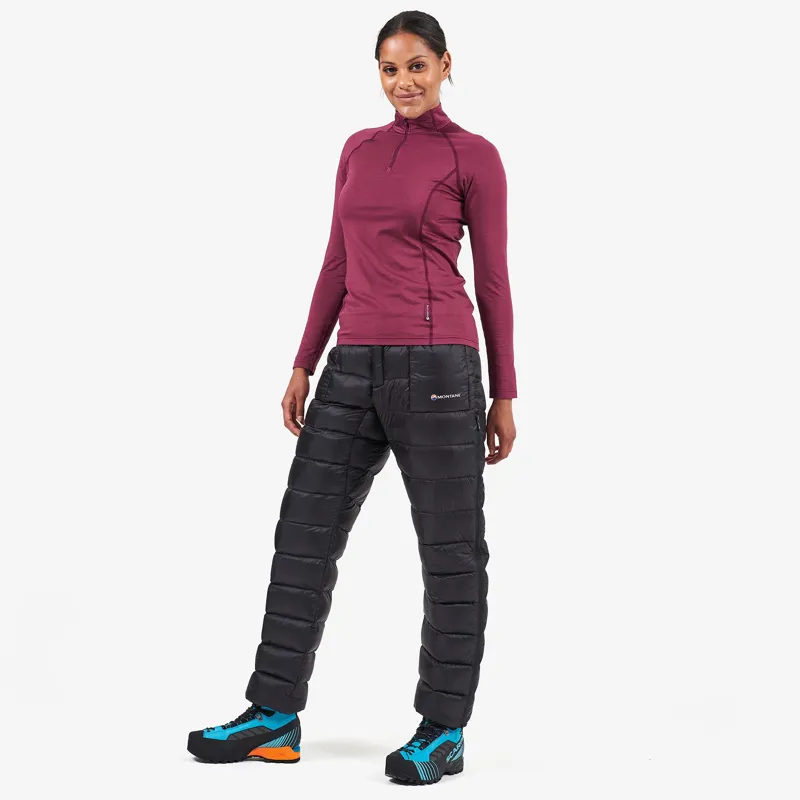 Montane Unisex Featherlite Down Pant Black-6
