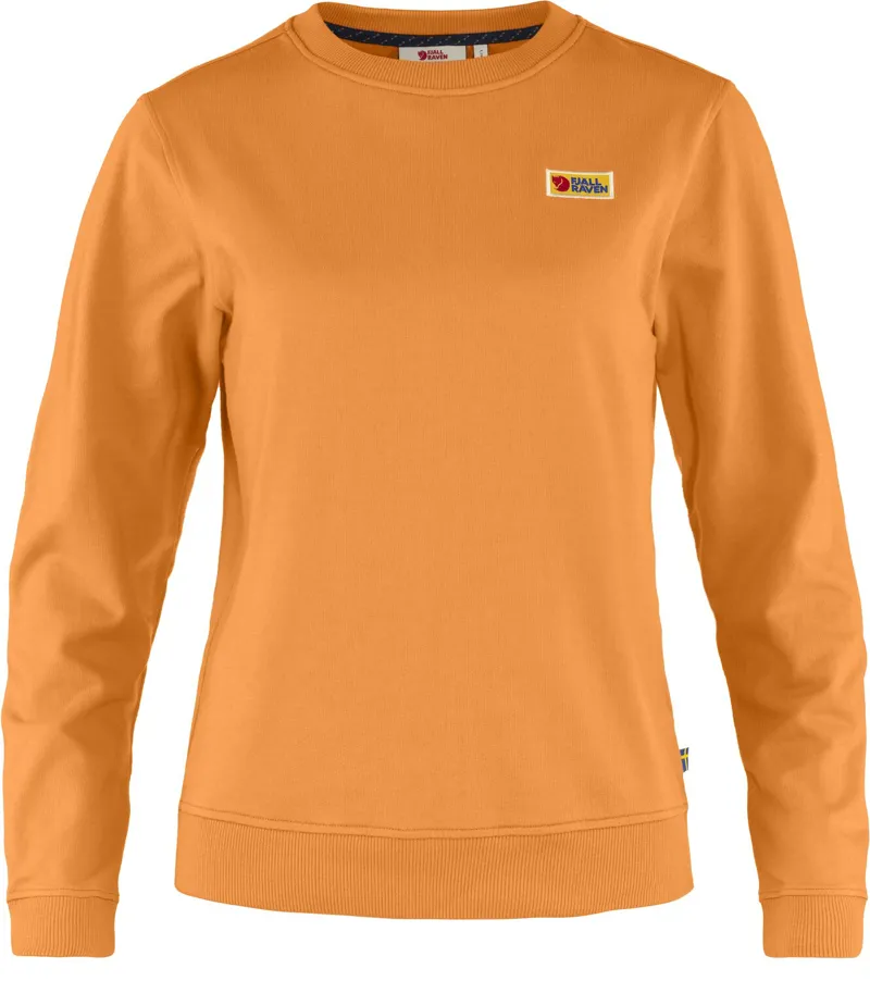 Fjallraven Womens Vardag Sweater Spicy Orange