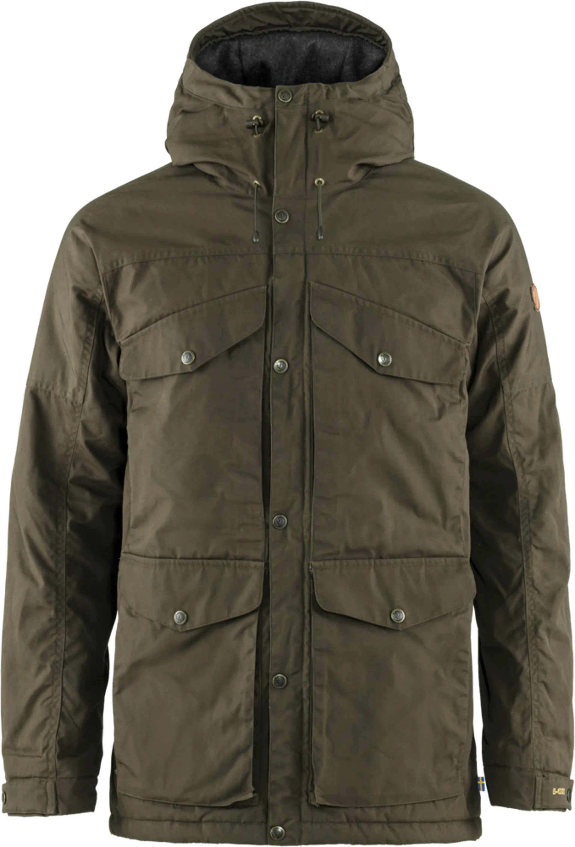 Fjallraven Mens Vidda Pro Wool Padded Jacket Dark Olive