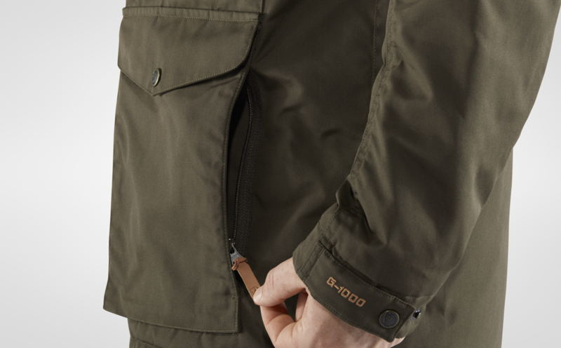 Fjallraven Mens Vidda Pro Wool Padded Jacket Dark Olive-7