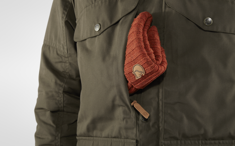 Fjallraven Mens Vidda Pro Wool Padded Jacket Dark Olive-11