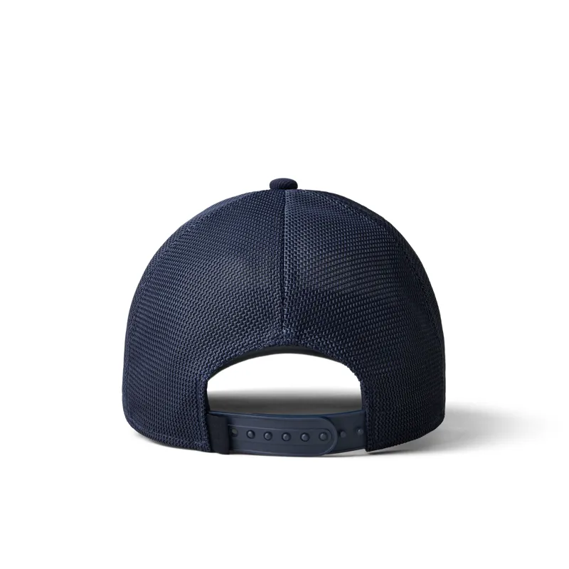 YETI Patch on Patch Trucker Hat Navy-1
