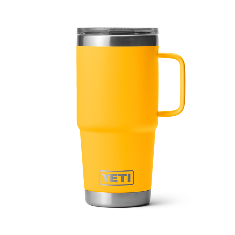 YETI Rambler 20oz Travel Mug Alpine Yellow-1