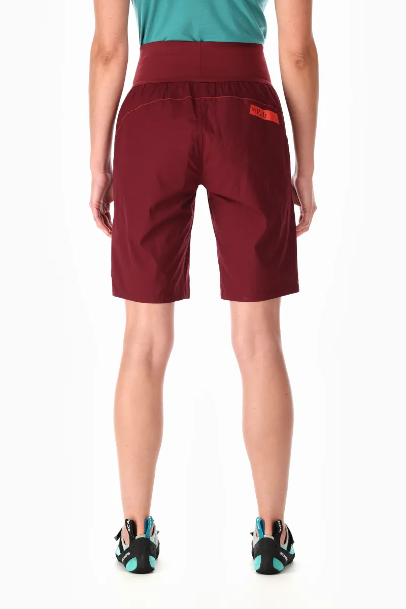 Rab Cosine Shorts Womens Deep Heather-2