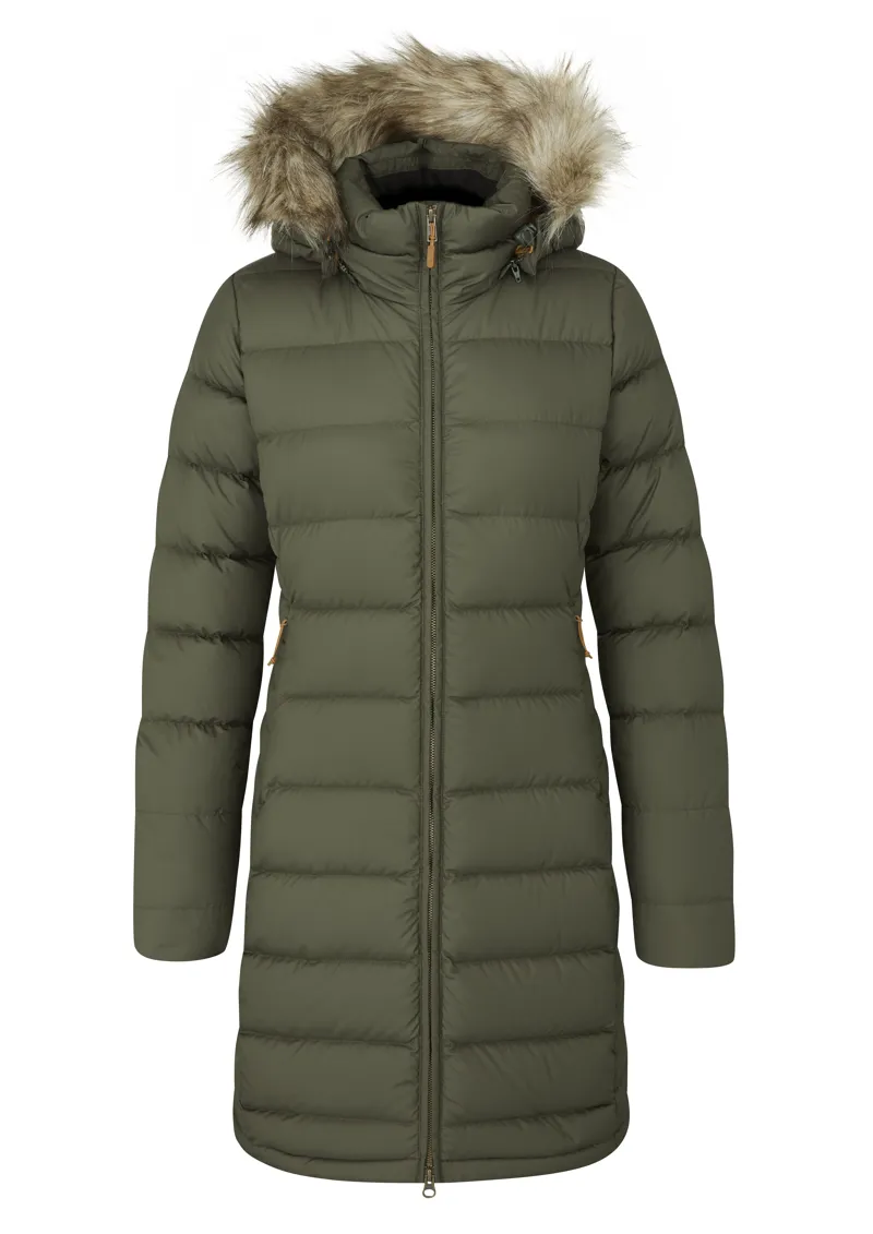 Rab Womens Deep Cover Parka Army DUPLICATE