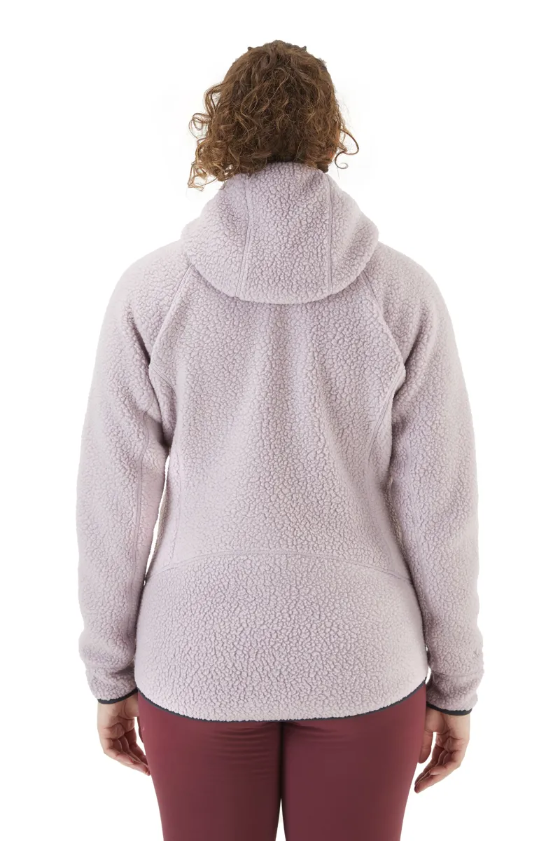 Rab Womens Shearling Jacket Deep Rose Quartz-3